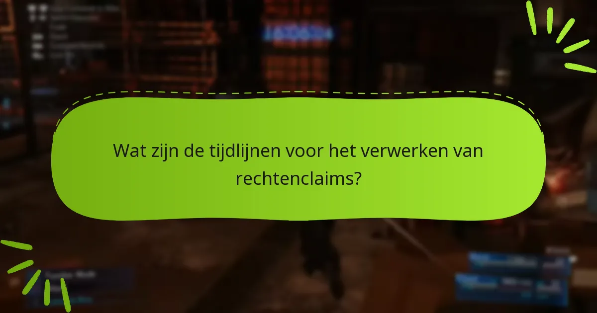 Wat moet je doen als je rechtenclaim is afgewezen?