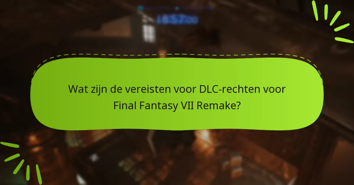 Waar kun je Final Fantasy VII Remake DLC kopen?